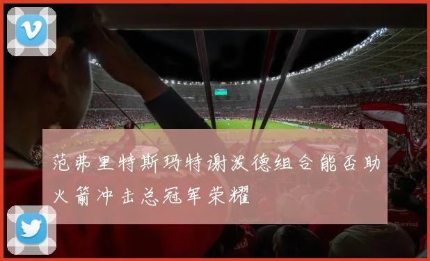 范弗里特斯玛特谢泼德组合能否助火箭冲击总冠军荣耀